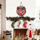 thumbnail image 4 of Gibobby Decoración de tela de adorno de muñeca de Navidad 32*80cm decoración de ambiente de ventana(White), 4 of 5