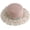 Pink, variant on Victorian Straw Bonnet Hat Sun Protective Hat Large Lace Brims Vacation Hat Teaparty Hat Round Top Hat Party Headwear