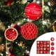 thumbnail image 5 of ¡Ofertas para Ahorrar!, Colgante de bola de Navidad de plástico galvanizado pintado para decoración de árbol de Navidad Akmoler, 5 of 9