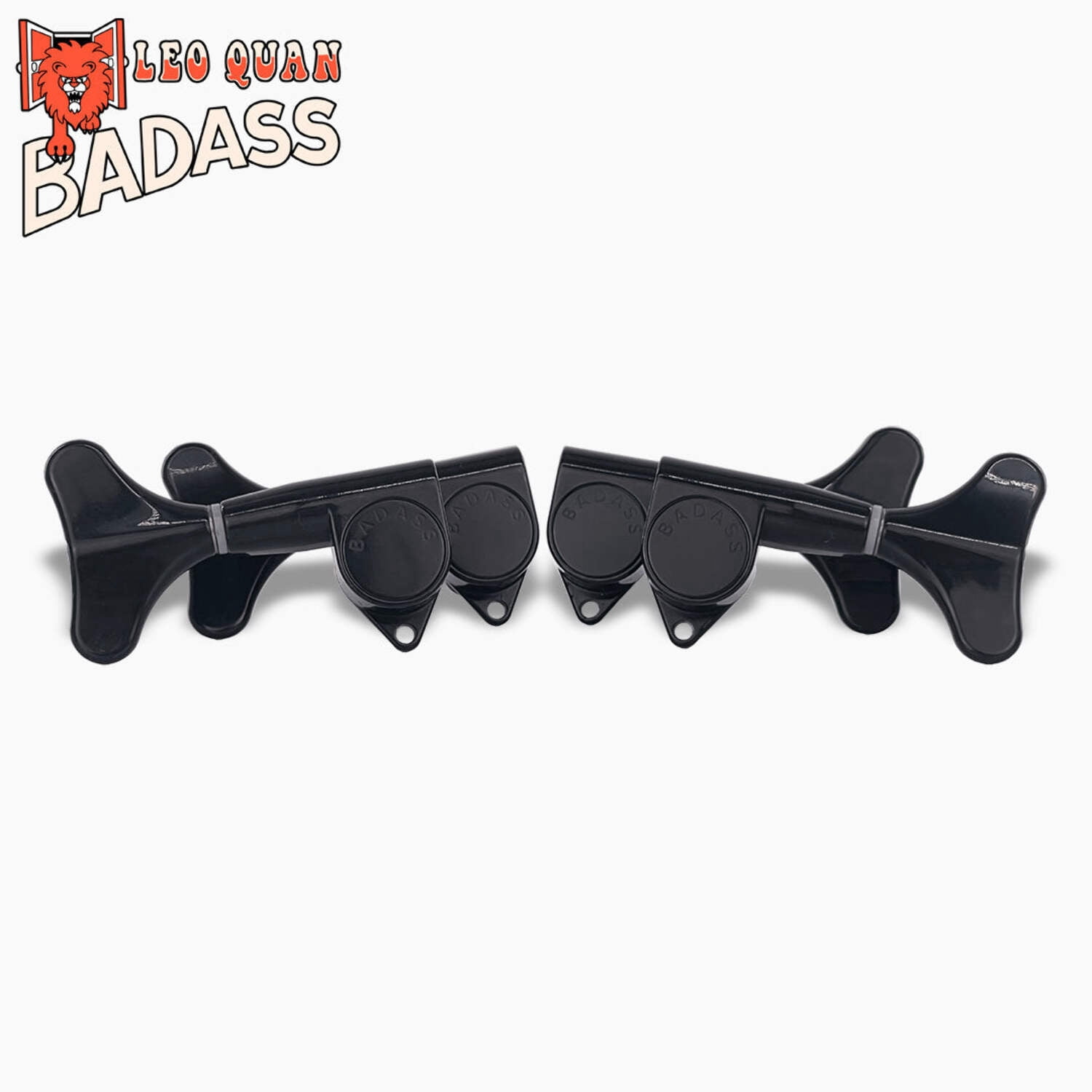 Leo Quan Badass TK-7818 SGT Sealed 2+2 Bass Tuning Machines Nickel