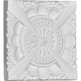 thumbnail image 3 of Ekena Millwork ROS05X05PM 4.75 x 4.75 x 0.63 in. Rosette Perlée de Palmetto, 3 of 6
