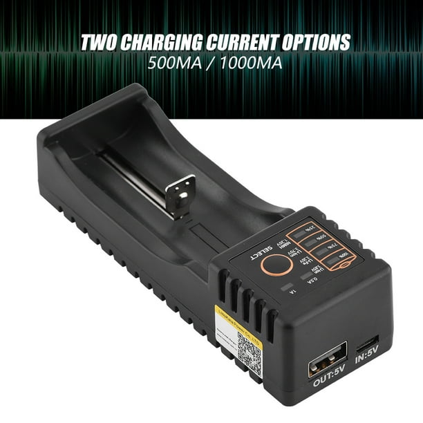 Cargador Ni MH NikouMX Lii-100 Mini cargador de batería Multi Li-ion Cargador de batería Ni MH