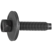 Auveco # 23808 Hex Head Sems Screw W/ Dog Point M6-1.0 X 28mm - Black N606677-S. Qty 25.