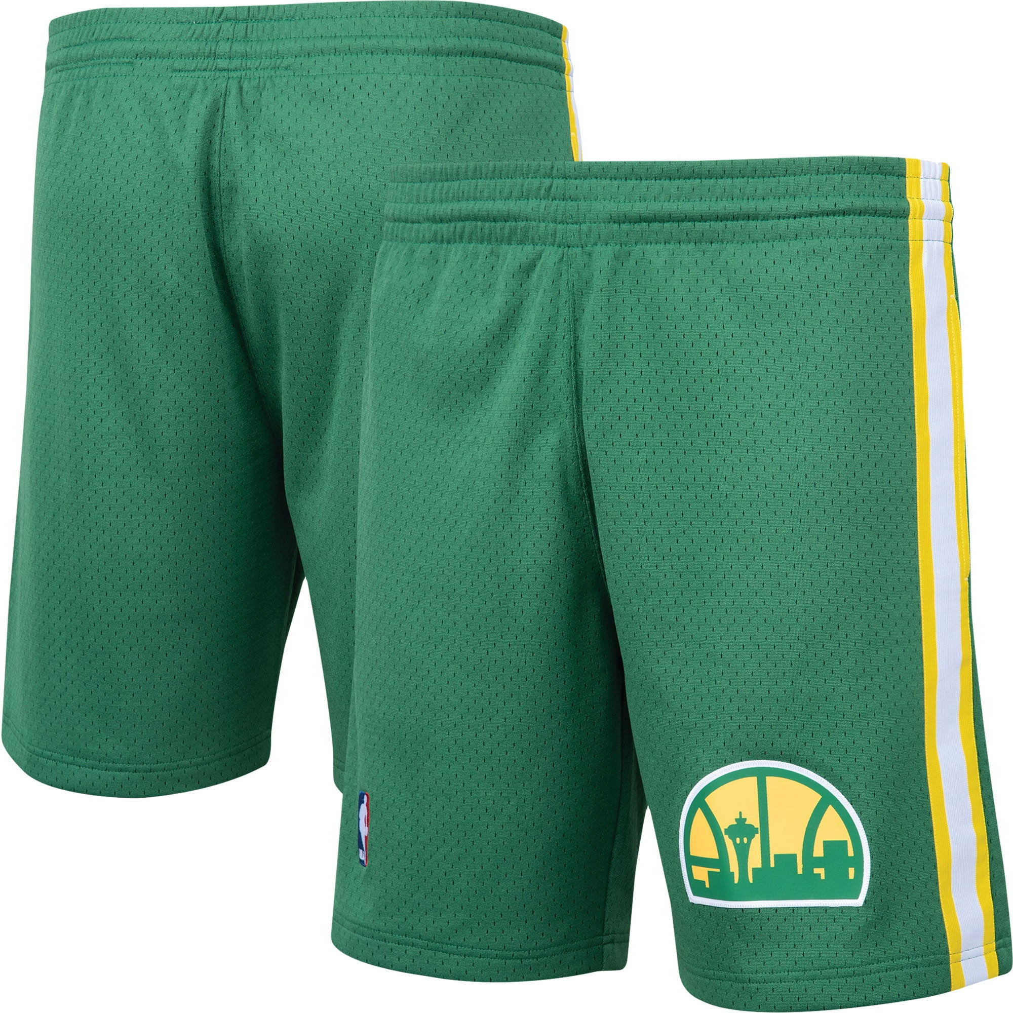 mitchell and ness seattle supersonics shorts