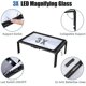 thumbnail image 2 of Rectangular Magnifier For Visually Impaired 3x Full Page Magnifier Magnifier With Hands-free Light, 2 of 4