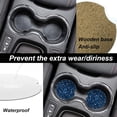 thumbnail image 4 of Car Coasters 2 Pack Stone Car Cup Holder Space Blue Absorbent Drink Car Coaster Ceramic Set Small 2.56 inch Cup Coasters, 4 of 7