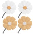 thumbnail image 1 of SKISUNO 4pcs Chic Home Decor Plastic Hooks With Adhesive For Bedroom Indoor Use, 1 of 7