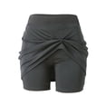 thumbnail image 4 of Tiqkatyck Skirts for Women, Women's Active Performance Skort Lightweight Skirt for Running Tennis Golf Sport Long Skirt Grey, 4 of 7