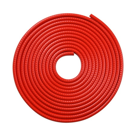 

Voiceine Car Door Guards Trim Rubber Seal Protection Car Seal Strips (Red)