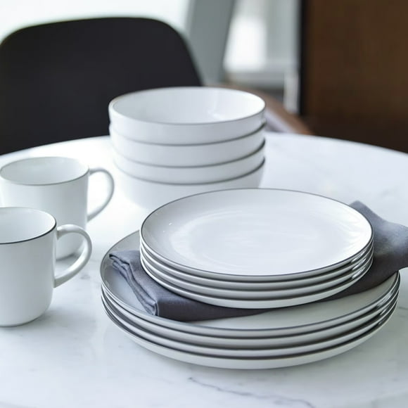 Gordon Ramsay Gordon Ramsey Bread Street Dinnerware Set, 16 Pieces
