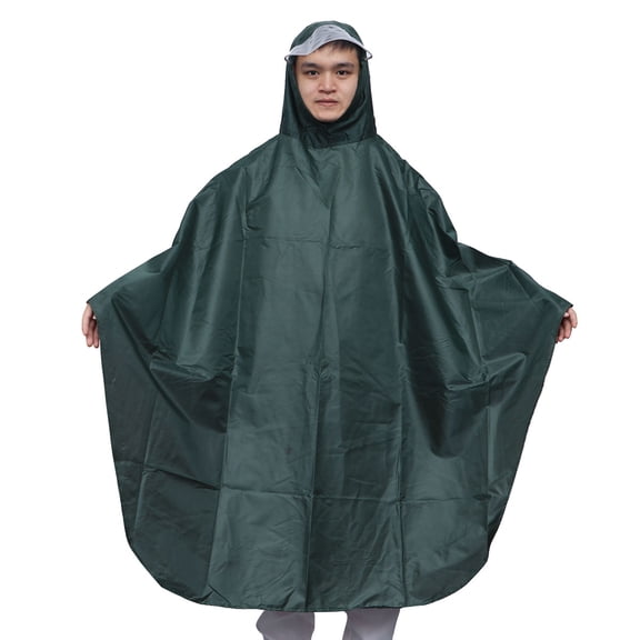 FELTECHELECTR Rain Jackets Women Raincoat Green 1Pcs