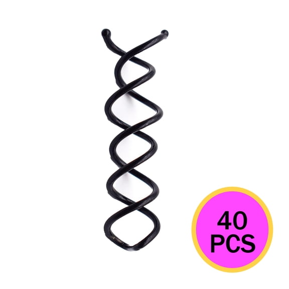 40PCS Hair Accessories Shaping Invisible Spiral Curls for Easy Styling