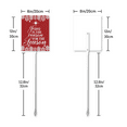thumbnail image 2 of Kurmntregon Christmas Sign With Stake 8x12inch Jesus Is The Reason Of The Season Yard Sign For Christmas Jesus Christmas Quote Garden Outdoor Sturdy Aluminum Door Porch Decoration, 2 of 7