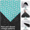 thumbnail image 3 of Light Blue Cartoon Unicorn Pattern Kitchen Rugs Sets Of 3,Kitchen Runner Rugs Non Skid Washable,Decorative Kitchen Floor Mats for Kitchen,Sink,Laundry,17"x30"+ 17"x47" + 17"x59", 3 of 6