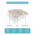 thumbnail image 5 of Quilts Queen Size, Beige Boho Soft Comforter Bedding Set for Bed, Vintage Ethnic Floral Abstract Geometric Lightweight Quilted Bedspread with Pillow Cover(2 Pieces) for All Season, 90x96 Inch, 5 of 6