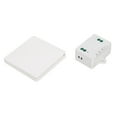 thumbnail image 2 of Kit receptor de interruptor de luz inalámbrico de 433 Mhz, interruptor de pared remoto de autogeneración, resistente al agua, 110-230 V, para lámparas y ventiladores domésticos, 2 of 12