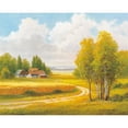 thumbnail image 3 of Weber, Max 14x12 Black Modern Framed Museum Art Print Titled - SEASONS, 3 of 5