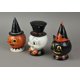 thumbnail image 3 of Transpac Juego de 3 figuritas decorativas de Halloween con luces LED de aspecto vintage de diseño de Johanna Parker Transpac H8606-SET, 3 of 4