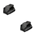 thumbnail image 1 of Eigraketly 4 piezas Skate Toe Cap Roller Protectores Caps Portable Deportes al aire libre Patinaje Protección Gym Guards Niños Negro Negro 2piezas, 1 of 6