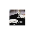 thumbnail image 1 of Nappe 54"x54 Pouces Tissu 7.1 Oz. Filé Polyester "Tradition" Couleur Noir 3/pack, 1 of 2