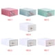 thumbnail image 4 of Bewildely Caja de zapatos con tapa Caja de cajón transparente Cajas de zapatos de plástico Caja de almacenamiento apilable Organizador Almacenamiento y organización del hogar verde claro, 4 of 6