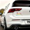 thumbnail image 1 of Car and Motorcycle Window Sticker, Durable Vinyl Decal with Clear Lettering, Weather-Resistant, Easy Peel-and-Stick Application, 1 Piece, 1 of 6