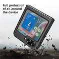 thumbnail image 6 of for Samsung Galaxy Z Flip5 Case, Galaxy Z Flip 5 Phone Case Holster, Swivel Belt Clip, Kickstand Holder, Full Body Shockproof Shell Cover for Samsung Z Flip5-Black, 6 of 9