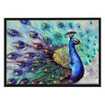 thumbnail image 2 of Kits de punto de cruz 11CT estampado DIY pavo real completo bordado artesanal FLhrweasw Nuevo, 2 of 9
