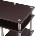 thumbnail image 4 of Pemberly Row Contemporary Writing Desk in Espresso Wood Finish, 4 of 6
