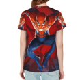 thumbnail image 2 of Spider-Man T-Shirt à Manches Courtes Col Rond pour Femmes, 2 of 7
