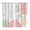 Sage Green Coral Red, variant on Blue Grey Coastal Kitchen Curtains 72 Inch Length, Summer Beach Coral Shell Starfish Grommet Top Bedroom Living Room Curtains, Light Filtering Cafe Curtain Drapes 2 Panels Set 104''x72''