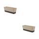 thumbnail image 2 of Monstrate Maceta universal para espacios pequeños y varias plantas, maceta suculenta, maceta, flores para interior y exterior, marrón claro S Marrón claro S 2piezas, 2 of 6