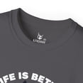 thumbnail image 4 of Life is Better with Border Collie - Funny Dog Lover Unisex Ultra Cotton Tee, 4 of 4