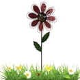 thumbnail image 4 of Almencla Iron Windmill Housewarming Gift Wind for Landscape Front Door Garden Red, 4 of 8