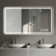 thumbnail image 3 of 48*32 inch Bathroom Mirror with Led Lights , Anti-Fog Lighted Vanity Mirrors for Wall Mounted, 3 Colors and 5 level Dimmable, Horizontal/Vertical, 3 of 4