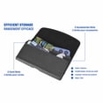 thumbnail image 3 of Blu Element Universal Phone Case Holster Pouch with Belt Clip S-M Black, 3 of 5