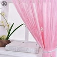 thumbnail image 4 of Luxtrada Crystal Beaded Curtain Tassel Curtain - Partition Door Curtain Beaded String Curtain Door Screen Panel Home Decor Divider Crystal Tassel Screen 100CMX200CM, 4 of 7