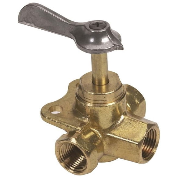 Moeller Manufacturing 033312-10 0.38 in. Fuel Tank Three Way Valve