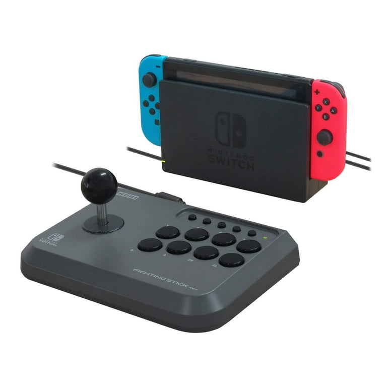 HORI Mini Fighting Stick Nintendo Switch Black NSW-149U - Walmart.com