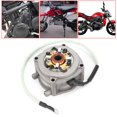 thumbnail image 3 of Stroke Start Motor,Electric Start Engine Replacement,Metal Starter Motor Fix for 2 Stroke 47CC 49CC Dirt Bikes Motorcycle, 3 of 8
