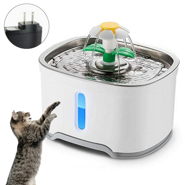 Cat Water Fountain, 2.5L Automatic Pet Water Fountain with Auto Shut