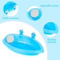 thumbnail image 4 of Baño para pájaros, los baños para loros de 2 piezas son adecuados para pájaros pequeños como loros canarios, los baños para pájaros de plástico tienen un espejo ajustable para atraer la atención del p, 4 of 5