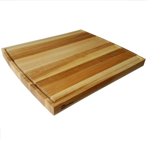 Wood Butcher Block Cutting Board 11/2" x 18" x 21