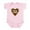 Petal Pink, variant on CafePress - Liebe Ist... 2 Infant Bodysuit - Baby Light Bodysuit, Size Newborn - 24 Months