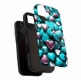 thumbnail image 3 of Heart - shaped Glitter Heart iPhone Case for Valentine’s Day Lovers, Compatible with iPhone 11/12/13/14/15/16 (Pro Max/Plus), 3 of 9