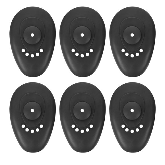 OHOIOLLA 3Pares Protectores De Orejas Silicone Para Y Secado De Color Negro