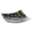 thumbnail image 2 of Modern Day Accents 5021 Hueso Negro Golden Bone Square Tray, 2 of 2