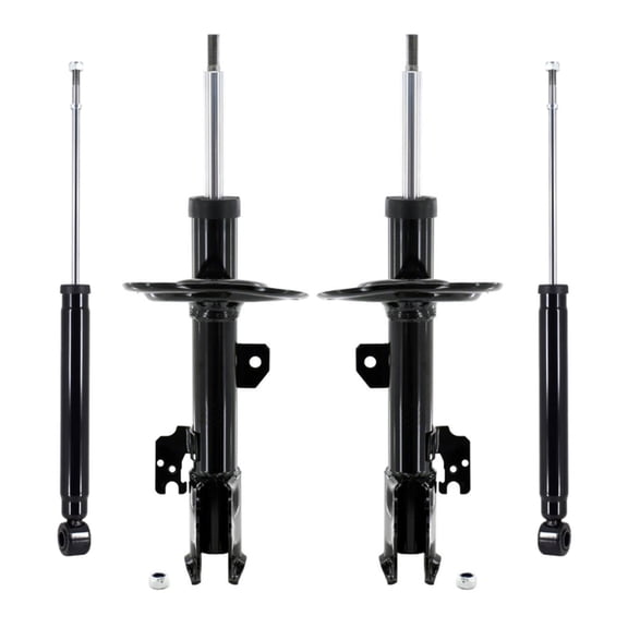 Front-Rear Suspension Bare Strut Assembly-Shock For 2015-2020 Toyota Sienna FWD