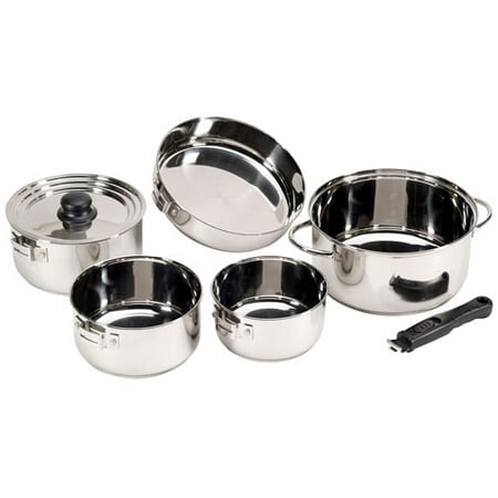 Stansport Stainless Steel Family Cook Set