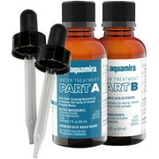 Aquamira Water Storage and Purification Treatment 2 oz. Glass Bottles with Droppers